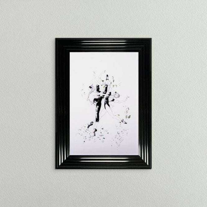 Dancing Girls Framed Wall Art